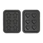 Wichtel - Miniatur Backbleche – 2 Stück – Anthrazit