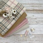 Strickstoff Waffeloptik - kuschelweich - Sand Beige meliert