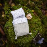 DIY-Stoffe-Wichtelwelt- Bettdecke -Kopfkissen - Matratze