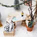 DIY-Stoffe-Wichtelwelt - Korb - Stiftehalter - Karte 2 - Holzwürfel - Geschenkpapier