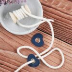 DIY Stoffe Inspiration - Baumwollrundkordel- 6mm - Staubweiß