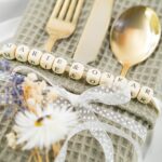 DIY Stoffe Inspiration - Holzwürfel - Organzaband - Waffelpique