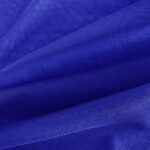 Tüllstoff - Königsblau