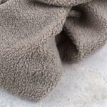 Bouclé Teddyfleece - Grey Taupe