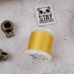 DIY Stoffe Mix - Garn - Weblabel - Kordelstopper