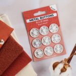 DIY Stoffe Mix - Metalldruckknöpfe