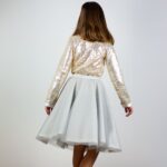 DIY Stoffe Outfit - Tüll & Pailetten