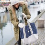 DIY Stoffe Outfit - Tasche - Beanie - Hoodie - Strandtasche - Shopper - Handschuhe