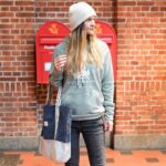 DIY Stoffe Outfit - Tasche - Beanie - Hoodie - Strandtasche - Shopper