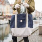 DIY Stoffe Outfit - Tasche - Hoodie - Strandtasche - Shopper -Handschuhe