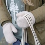 DIY Stoffe Outfit - Tasche - Hoodie - Strandtasche - Shopper -Handschuhe