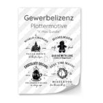 Gewerbelizenz - Plottermotiv - X-Mas Bundle