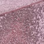 Pailletten-Tüllstoff - elastisch - Glace Rose