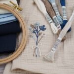 Mini-Stickset - Zarter Blumenstrauß