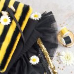 DIY Stoffe Mix - Fasching - Biene