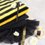 DIY Stoffe Mix - Fasching - Biene