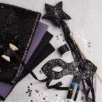 DIY Stoffe Mix - Fasching - Bandit - Maske