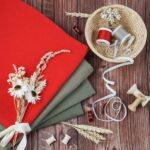 DIY Stoffe Mix - Erdbeerkostüm