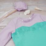 DIY Stoffe Outfit - Schelmy Curved Cutline - Meerjungfrau