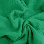 Musselin - Bright Emerald