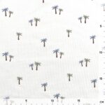 Single Jersey – Palmen – Warmweiß