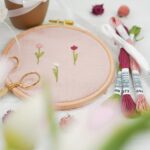 Mini Stickset - Tulpen