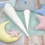 DIY Stoffe- Inspiration - Kissen - Schultüte - Inletts - Stern - Mond - Wimpel