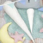 DIY Stoffe- Inspiration - Kissen - Schultüte - Inletts - Mondkissen -Sternkissen