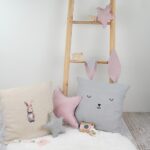 DIY Stoffe- Inspiration - Kissen - Häschenkissen - Mini Stern Kissen - Bügelbild