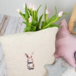 DIY Stoffe- Inspiration - Kissen - Mini Stern Kissen - Bügelbild