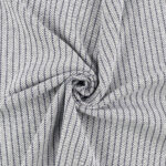 Jacquard Jersey – Streifen – Grau