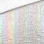 Musselin - Foil Rainbow - Warmweiß