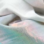 Musselin - Foil Rainbow - Warmweiß