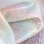 Musselin - Foil Rainbow - Warmweiß