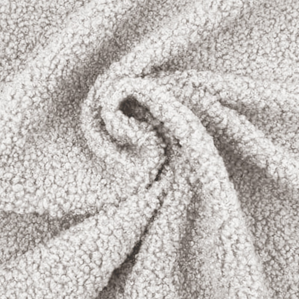 Tissu Polaire Doux 200 G/m² - 50 X 155 Cm - Couleur Beige Clair - Pour Vêtements, Couvertures, Jouets - Lavable Et Séchage Rapide
