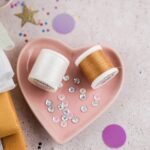 DIY Stoffe Mix - Garne - Pailletten