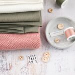 DIY Stoffe Mix - Garne - Label - Knöpfe