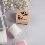 DIY Stoffe Mix - Garne - Stempelset