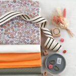 DIY Stoffe Mix - Label - Stempelset - D-Ring - Gurtband