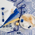 DIY Stoffe Mix - Garne - Label - Knöpfe