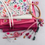 DIY Stoffe Mix - Sticktwist - Spitze - Knöpfe