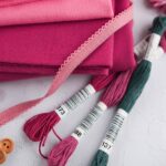 DIY Stoffe Mix - Sticktwiste - Spitze - Knöpfe