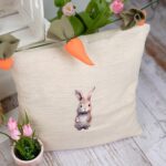 DIY Stoffe- Inspiration - Kissen - Karotte - Wimpel - Bügelbild