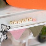 DIY Stoffe- Inspiration - Wimpel - Holzwürfel Buchstaben