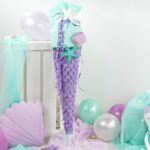 DIY Stoffe- Inspiration - Schultüte Meerjungfrau - Kissen- Muschel - Applikationsvorlage