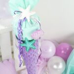 DIY Stoffe- Inspiration - Schultüte Meerjungfrau - Applikationsvorlage