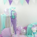 DIY Stoffe- Inspiration - Schultüte Meerjungfrau - Kissen - Wimpel - Merle - Muschel - Deko - Applikationsvorlage