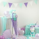 DIY Stoffe- Inspiration - Schultüte Meerjungfrau - Kissen - Wimpel - Merle - Muschel - Deko - Applikationsvorlage