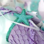 DIY Stoffe- Inspiration - Schultüte Meerjungfrau - Applikationsvorlage