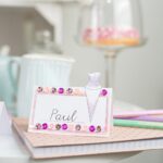 DIY Stoffe- Inspiration - Schulanfang - Tischkärtchen - Bastelvorlage